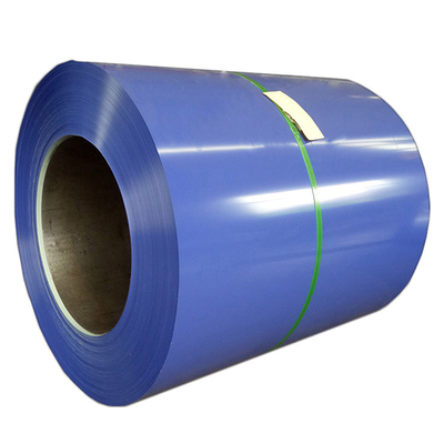 4mm-300mm Prepainted Galvanized Steel Coils Hot Dip Blue
