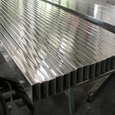 Square Hollow SS Steel Pipe 0.5mm-60mm For Building Materials
