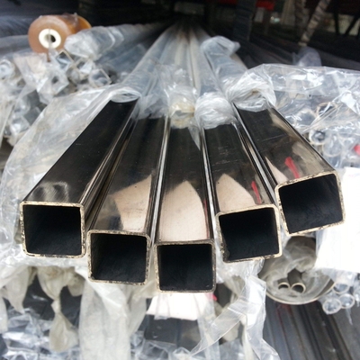Square Hollow SS Steel Pipe 0.5mm-60mm For Building Materials