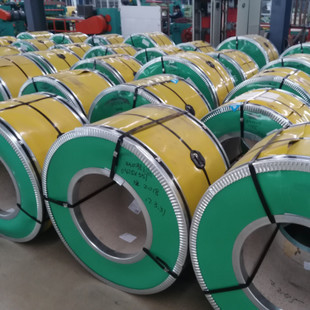 Polished Tisco Stainless Steel Coil 201 304 410 430 Cold Rolled