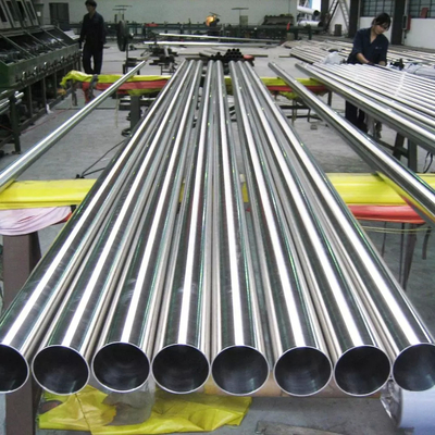 Round Seamless SS Steel Pipe ASTM 316 Stainless Steel Tube