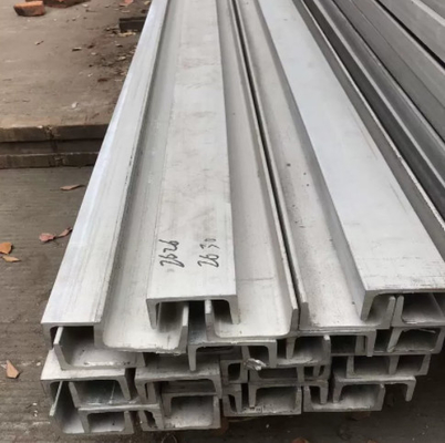 SS310S U Stainless Steel Channel BA 2B 2D 4K 6K Standard Sizes 1000mm