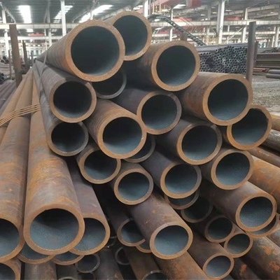 Hollow ASTM Carbon Steel Pipe Hot Rolled Grade ST35 ST45 ERW