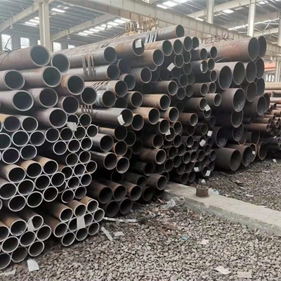 Hollow ASTM Carbon Steel Pipe Hot Rolled Grade ST35 ST45 ERW
