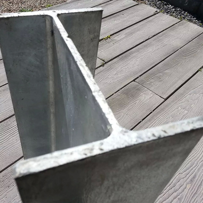 Non Alloy H Beam Channel SS400B AS300B S355J0 Q235B Galvanized Steel