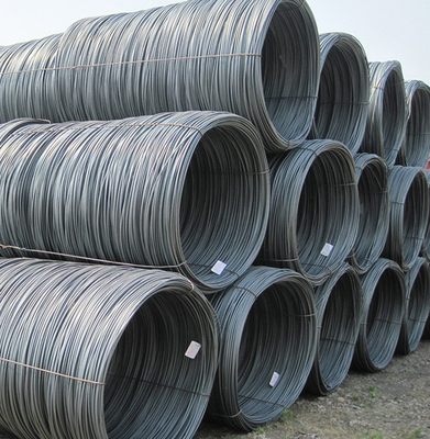 Galvanized Hot Rolled Steel Wire Rod 0.3 - 50mm BV SGS Cold Heading