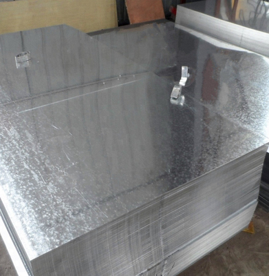 AISI ASTM JIS Hot Dip Galvanized Steel Plate Sheet BA 2B SPCE Corrosion Resistance