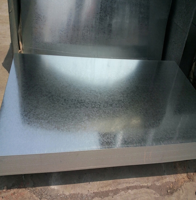 Zinc Coated Galvanized Steel Plate Hot Dipped Sheet 1000 Mm High Strength