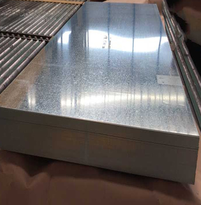 Zinc Coated Galvanized Steel Plate Hot Dipped Sheet 1000 Mm High Strength