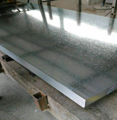 50mm Galvanized Steel Plate Sheet Hot Rolled SPCC Bright