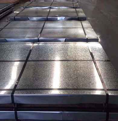 50mm Galvanized Steel Plate Sheet Hot Rolled SPCC Bright