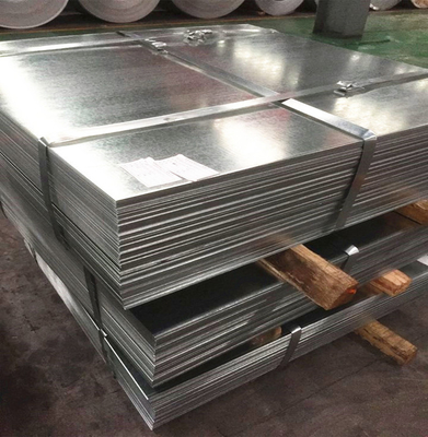 0.2-150mm Galvanised Steel Plate 600-1500mm AISI ASTM