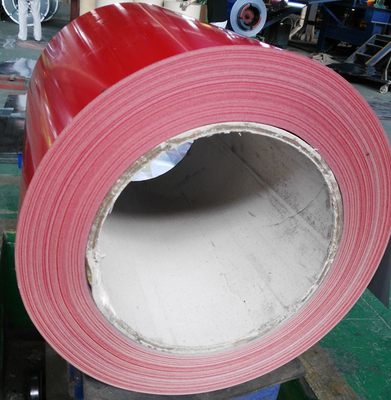 Cold Rolled Prepainted Galvanized Steel Coils 0.2 - 4.0mm ISO9001