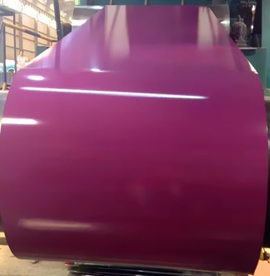 Hot Rolled PPGI Prepainted Steel Coil 4mm - 300mm SPCD PE SMP HDP PVDF