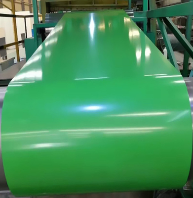 1000mm PPGI Prepainted Galvanized Steel Coils Red Color Coated ISO 9001