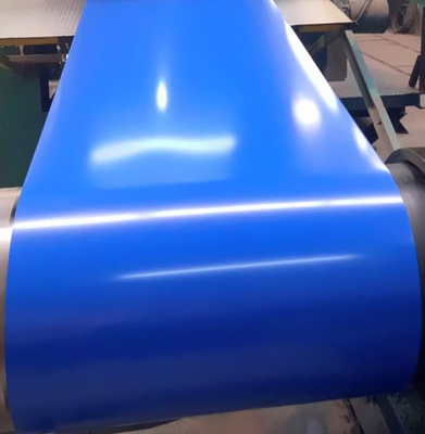 Hot Rolled PPGI Prepainted Steel Coil 4mm - 300mm SPCD PE SMP HDP PVDF