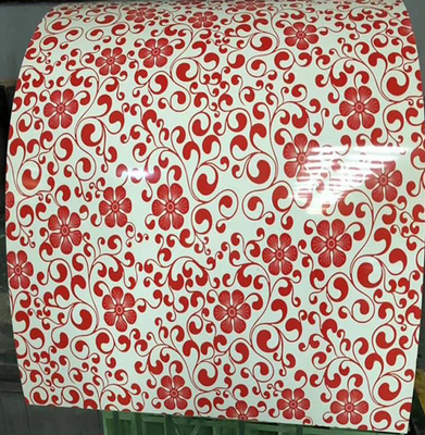 Hot Rolled PPGI Prepainted Steel Coil 4mm - 300mm SPCD PE SMP HDP PVDF