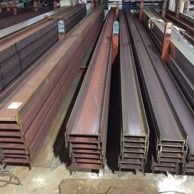 Galvanised Steel H Beam Section ChannelCold Rolled 6 To 12m I Shape 60 Mm