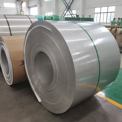 Cold Rolled 316L Tisco Stainless Steel Coil Polished 0.1mm 304 ISO9001 SS 308 309