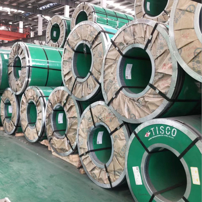 SS304 SS316L Tisco Stainless Steel Coil 3.0mm 600mm AISI ASTM JIS SUS GB