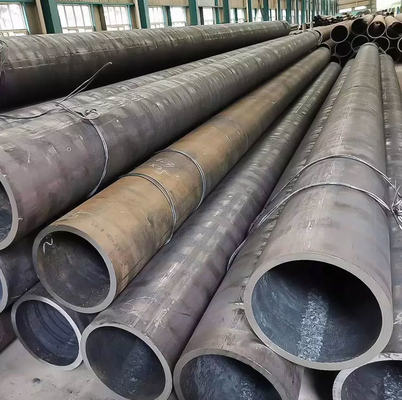 Seamless 12m 6m Low Carbon Steel Tube Cold Rolled Pipe 40ft For Ship Building