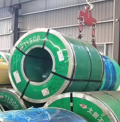ISO 9001 Stainless Steel Tisco Coil AISI ASTM JIS SUS And GB 1500mm