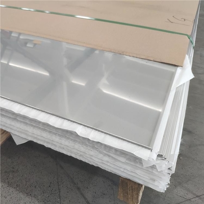 Plain Mill ASTM Stainless Steel Sheet Metal Plate 2B Finish 200mm 200 Series 2500mm