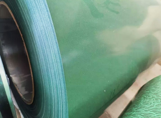 4mm - 300mm Prepainted Galvanized Steel Coils Hot Dip Blue SGS CE BV TISCO