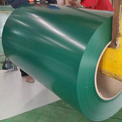 4mm - 300mm Prepainted Galvanized Steel Coils Hot Dip Blue SGS CE BV TISCO