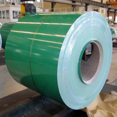 Cold Rolled Prepainted Galvanized Steel Coils 0.2 - 4.0mm TISCO PCC SPCD SPCE
