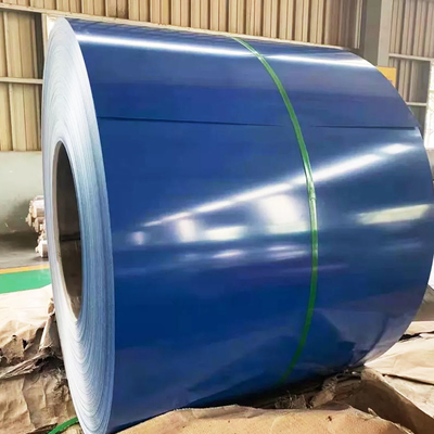 TISCO Hot Rolled PPGI Prepainted Steel Coil 4mm - 300mm SPCD PE SMP HDP PVDF