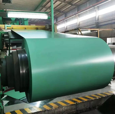 TISCO Hot Rolled PPGI Prepainted Steel Coil 4mm - 300mm SPCD PE SMP HDP PVDF