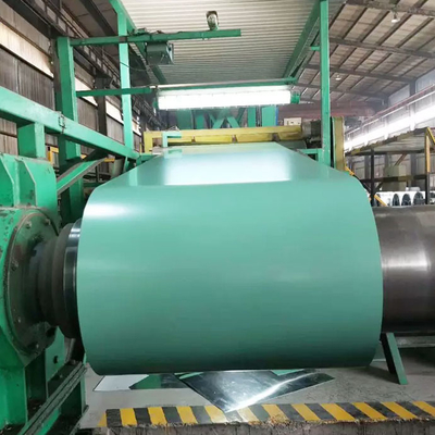 CGCC SPCC Prepainted Color Coated Steel Coil , DX51D Z Prepainted Galvalume Coil TISCO