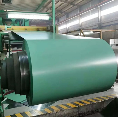 CGCC SPCC Prepainted Color Coated Steel Coil , DX51D Z Prepainted Galvalume Coil TISCO