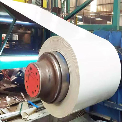 Cold Rolled Prepainted Galvanized Steel Coils 0.2 - 4.0mm ISO9001 TISCO
