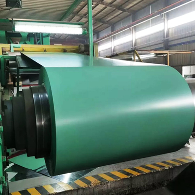 CGCC SPCC Prepainted Color Coated Steel Coil , DX51D Z Prepainted Galvalume Coil TISCO