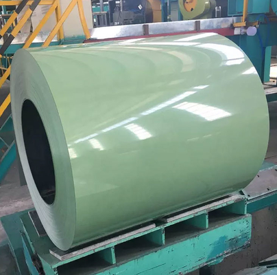CGCC SPCC Prepainted Color Coated Steel Coil , DX51D Z Prepainted Galvalume Coil TISCO
