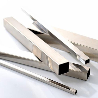 Polished AISI Stainless Steel Pipe GB JIS 304 DIN EN Square Rectangle