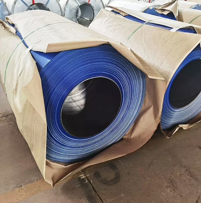 4mm-300mm Prepainted Galvanized Steel Coils  TISCO Hot Dip Blue