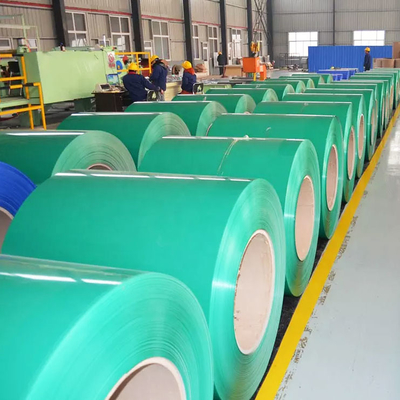 CGCC SPCC Prepainted Color Coated Steel Coil , DX51D Z Prepainted Galvalume Coil TISCO